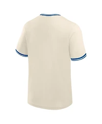 Fanatics Men's Cream Seattle Seahawks Time Honored Tradition Ringer Fashion T-Shirt