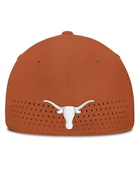 Nike Men's Texas Orange Longhorns Gameday Aerobill Swooshflex Dri-fit Hat