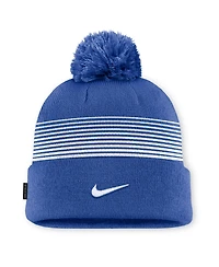 Nike Men's and Women's Royal Kentucky Wildcats 2026 On-Field Cuffed Knit Pom Hat