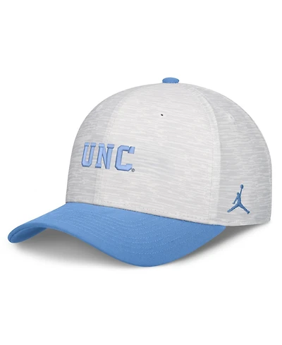 Jordan Men's and Women's White/Carolina Blue North Carolina Tar Heels Primetime Rise Adjustable Hat
