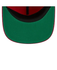 New Era Men's Red Detroit Red Wings Throwback Stanley Cup Champions Side Patch 19TWENTY Adjustable Hat