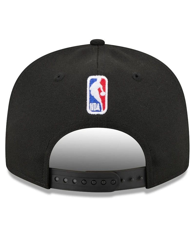 New Era Men's Black Charlotte Hornets 2026 Nba Draft Crystal 9FIFTY Snapback Hat