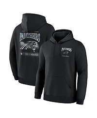 Fanatics Men's Black Carolina Panthers Nightfall Long Sleeve Fleece Hoodie