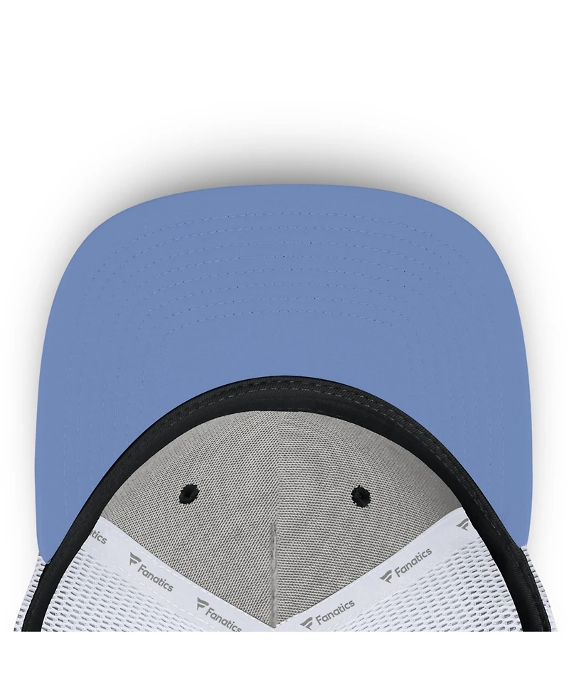 Fanatics Men's Black North Carolina Tar Heels 5-Panel Matter Flex Hat