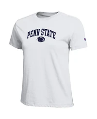 Champion Women's White Penn State Nittany Lions Arched Over Logo T-Shirt