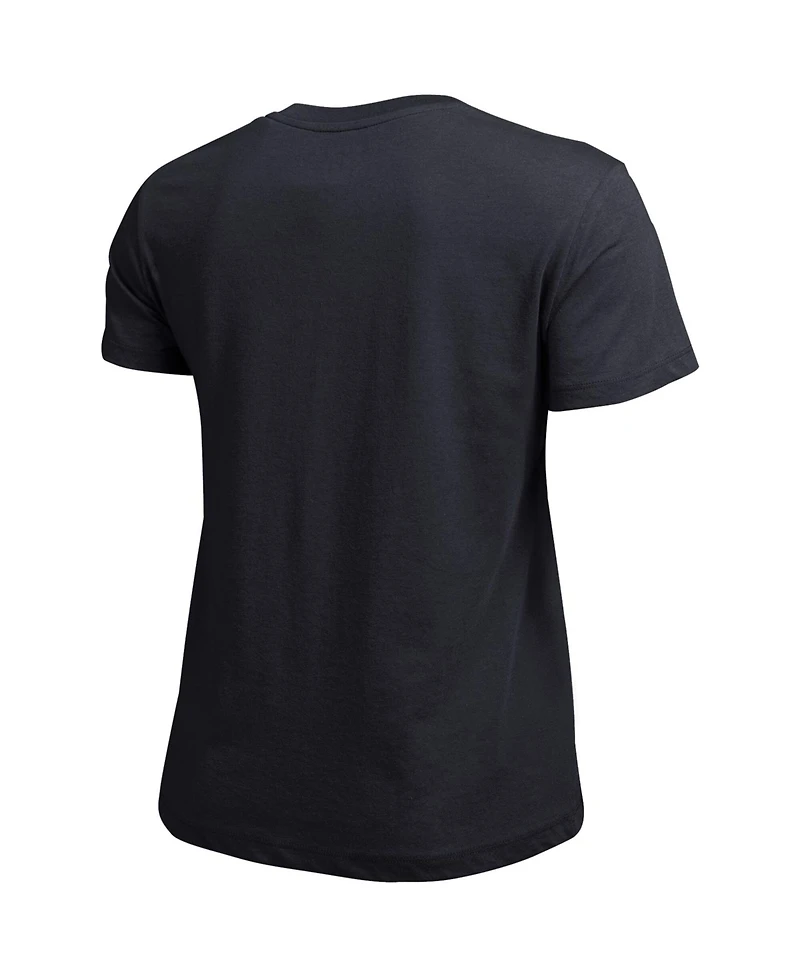 Champion Women's Black Texas Longhorns Arched Over Logo T-Shirt