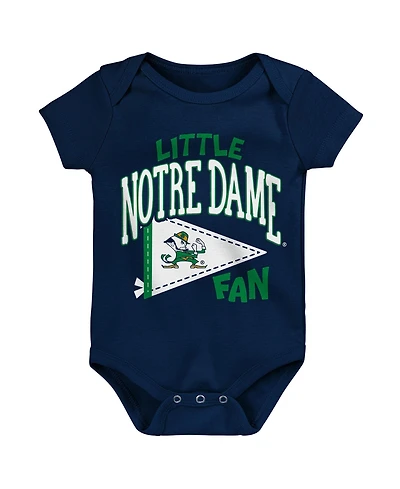 Outerstuff Baby Boys and Girls Navy Notre Dame Fighting Irish Little Banner Bodysuit