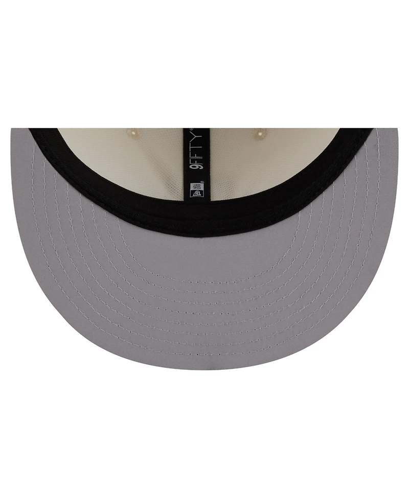 New Era Men's Cream/Black Cincinnati Bengals 2026 Nfl Training Camp 9FIFTY Snapback Hat