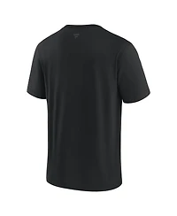 Fanatics Men's Los Angeles Angels Black Out Heavyweight T-Shirt
