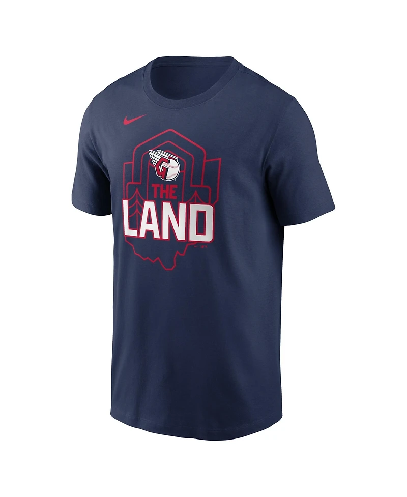 Nike Men's Navy Cleveland Guardians Local T-Shirt