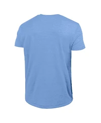 Champion Men's Light Blue Texas Rangers Cooperstown Logo Tri-Blend T-Shirt