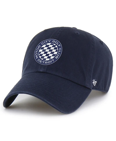 '47 Brand Men's Navy Motor City Golf Club Clean Up Adjustable Hat