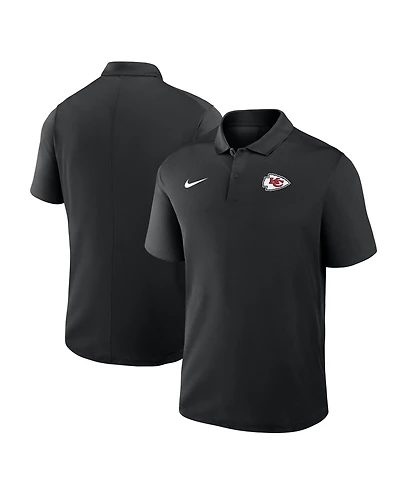 Nike Men's Black Kansas City Chiefs Dri-fit Victory Polo Shirt