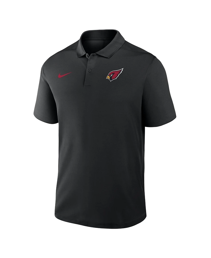 Nike Men's Black Arizona Cardinals Dri-fit Victory Polo Shirt