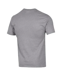 Champion Men's Gray San Antonio Spurs Basketball Jersey Cotton T-Shirt