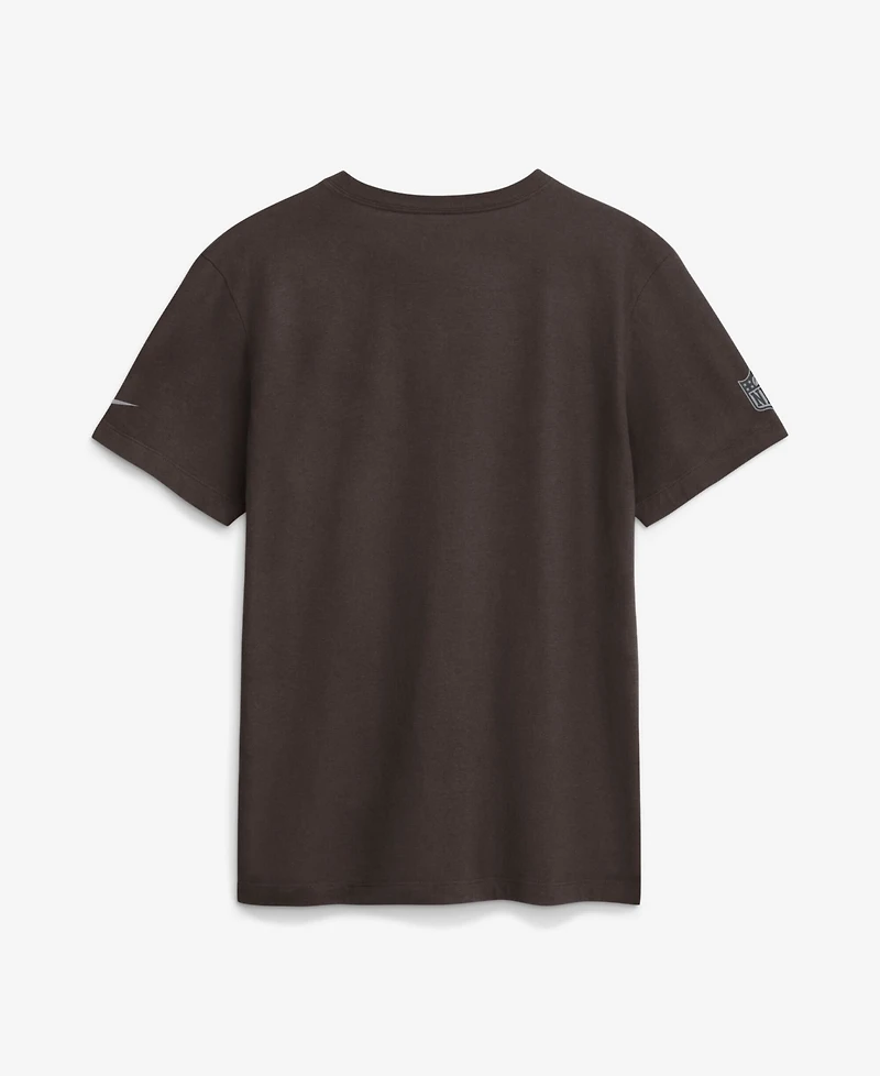 Nike Men's Brown Cleveland Browns Sideline Dri-fit T-Shirt