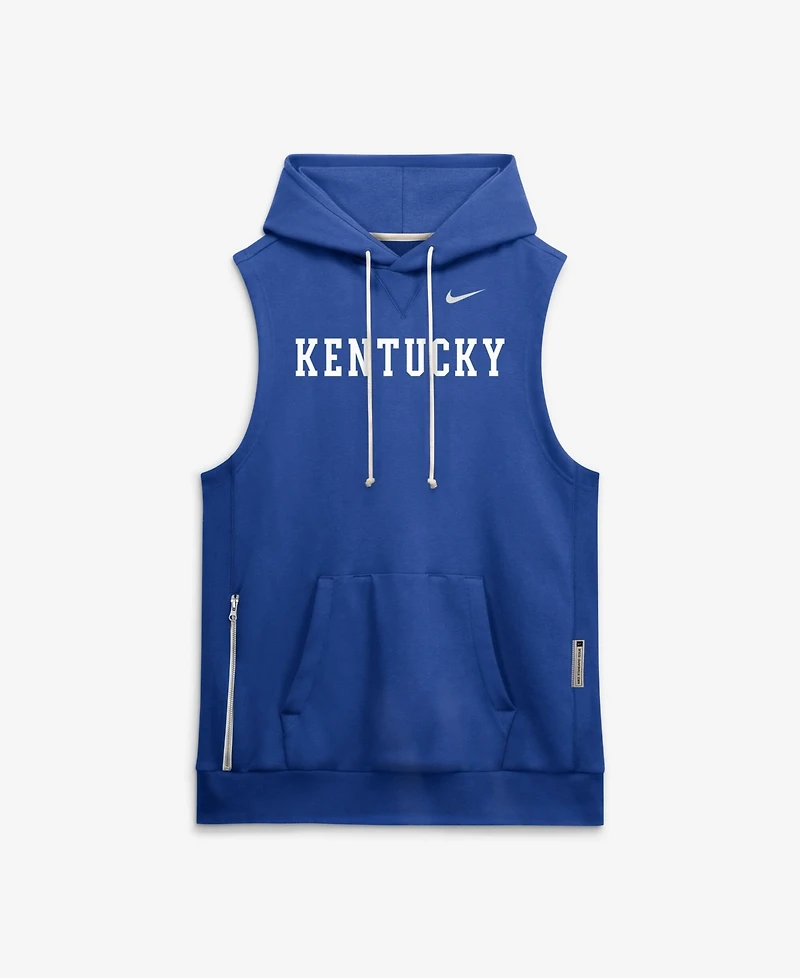 Nike Men's Royal Kentucky Wildcats 2026 Sideline Sleeveless Dri-fit Hoodie