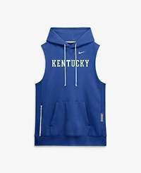 Nike Men's Royal Kentucky Wildcats 2026 Sideline Sleeveless Dri-fit Hoodie