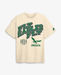 Nike Men's Natural Philadelphia Eagles Vintage Mod Blown Away Max90 T-Shirt