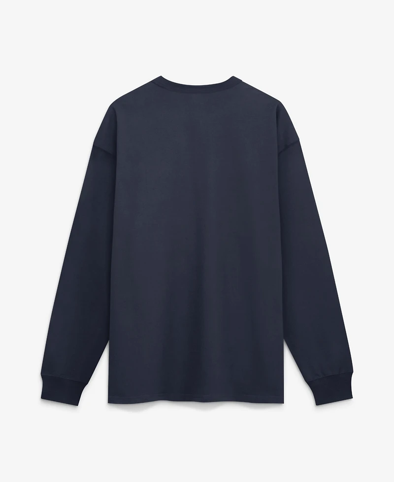 Nike Men's Navy Chicago Bears Red Zone Long Sleeve Max90 T-Shirt