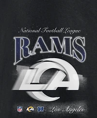 Fanatics Men's Black Los Angeles Rams Nightfall Long Sleeve Fleece Hoodie