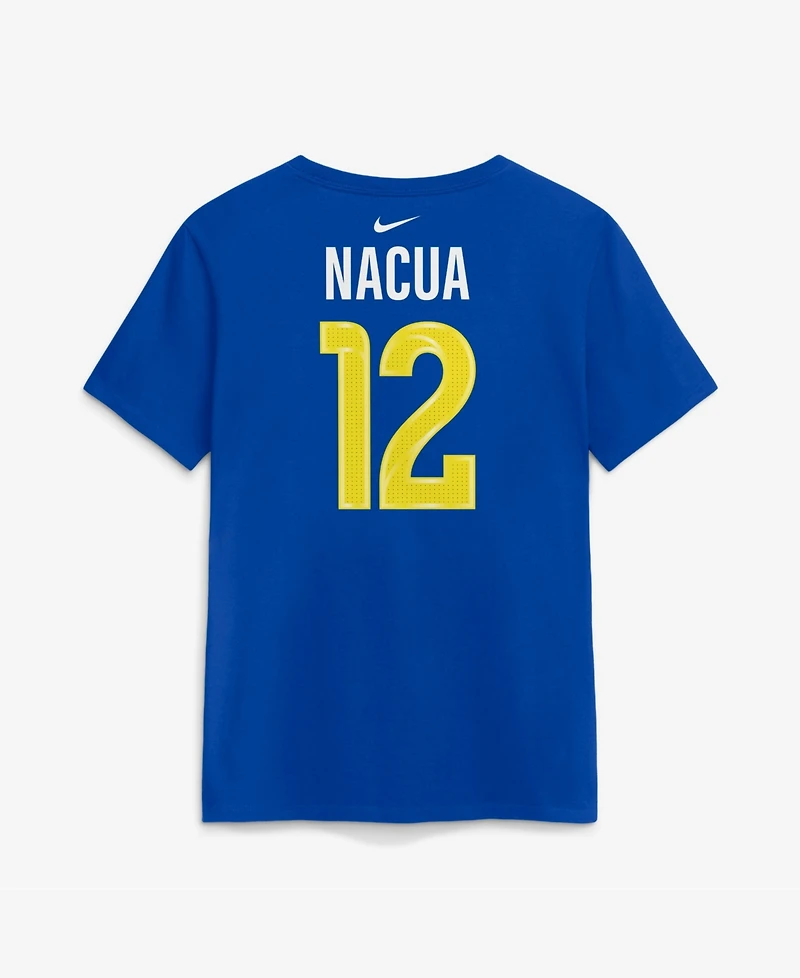 Nike Women's Puka Nacua Royal Los Angeles Rams Name & Number T-Shirt