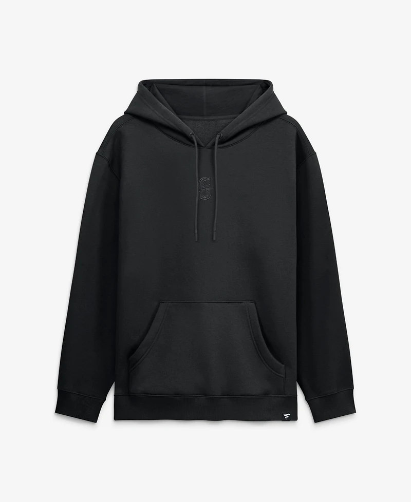 Fanatics Men's Seattle Mariners Black Out Fleece Hoodie