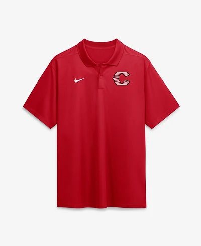 Nike Men's Red Cincinnati Reds City Connect Victory Dri-fit Polo Shirt