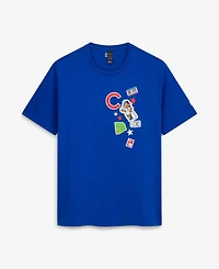New Era Men's Royal Chicago Cubs City Patch T-Shirt