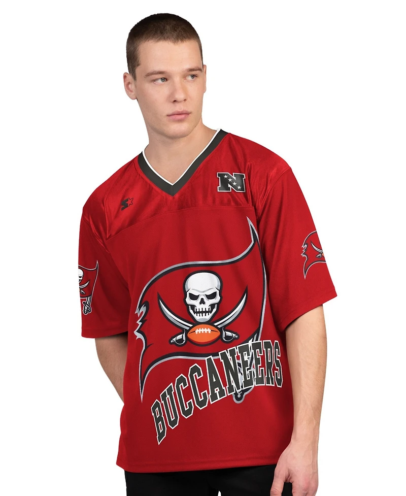 Starter Men's 2-Pack Red/White Tampa Bay Buccaneers Short Sleeve Long Combo Pack T-Shirt