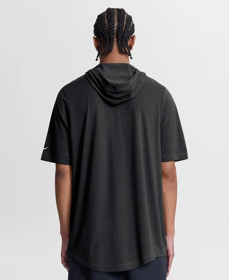 Nike Men's Black Philadelphia Eagles Tri-Blend Hooded T-Shirt