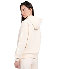 Starter Women's Cream Washington Commanders Pastel Relaxed Travel Hoodie