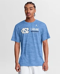 Jordan Men's Carolina Blue North Tar Heels Sideline Velocity Dri-fit T-Shirt