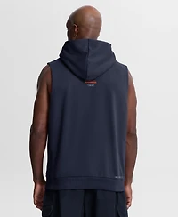Nike Men's Navy Auburn Tigers 2026 Sideline Sleeveless Dri-fit Hoodie