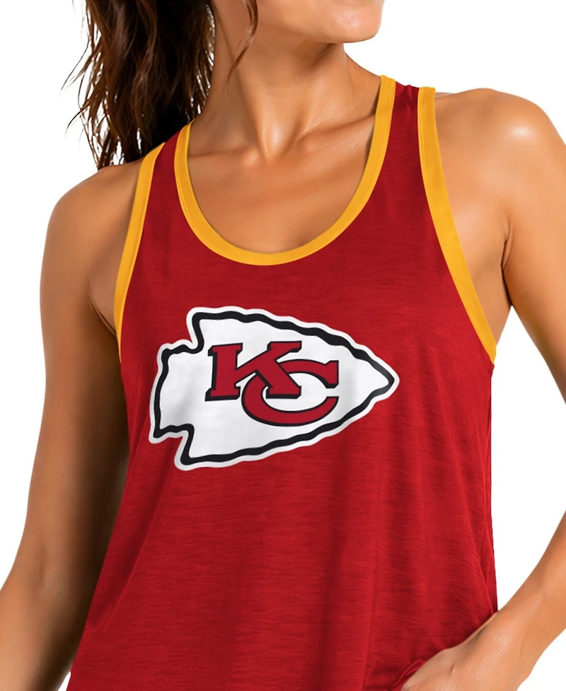 G-iii 4Her by Carl Banks Women's Red Kansas City Chiefs Tater Ii Racerback Tank Top