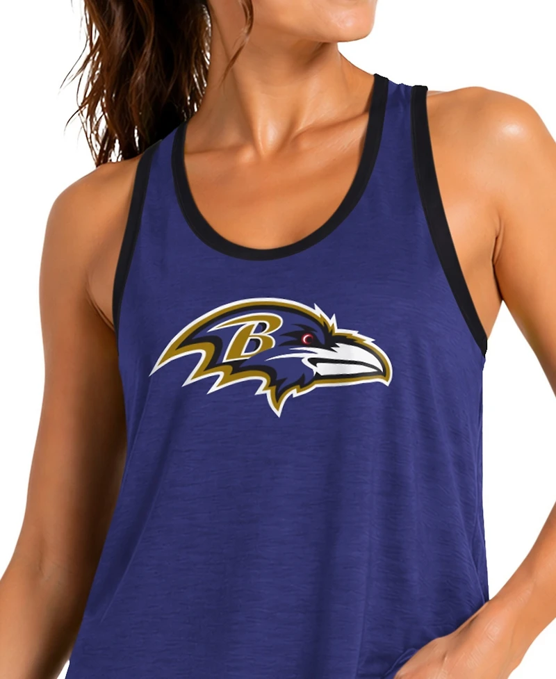 G-iii 4Her by Carl Banks Women's Purple Baltimore Ravens Tater Ii Racerback Tank Top