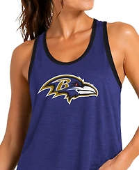 G-iii 4Her by Carl Banks Women's Purple Baltimore Ravens Tater Ii Racerback Tank Top