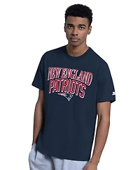 Starter Men's 2-Pack Navy/Gray New England Patriots Logo T-Shirt Set