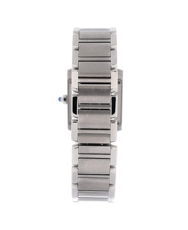 Pre-Owned Cartier Limited Edition Tank Francaise Quartz Watch in Stainless Steel 20mm