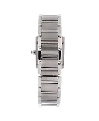 Pre-Owned Cartier Limited Edition Tank Francaise Quartz Watch in Stainless Steel 20mm