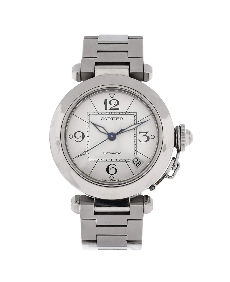 Pre-Owned Cartier Pasha C Automatic Watch in Stainless Steel 35mm