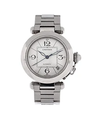 Pre-Owned Cartier Pasha C Automatic Watch in Stainless Steel 35mm