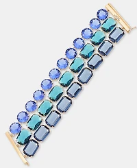 Lauren Ralph Lauren Stone Triple Row Flex Bracelet