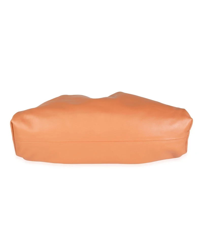 Pre-Owned Bottega Veneta Tan Calfskin Leather Pouch
