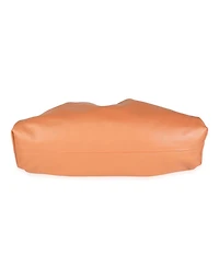 Pre-Owned Bottega Veneta Tan Calfskin Leather Pouch