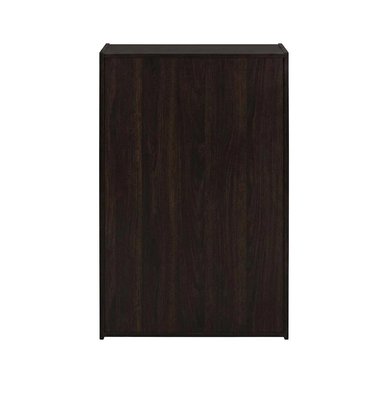 Bison Office Bookcase with Sturdy Wood Shelves for Home Storage