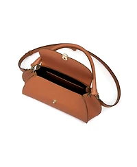 Noirgaze Scallop Calf Leather Bag