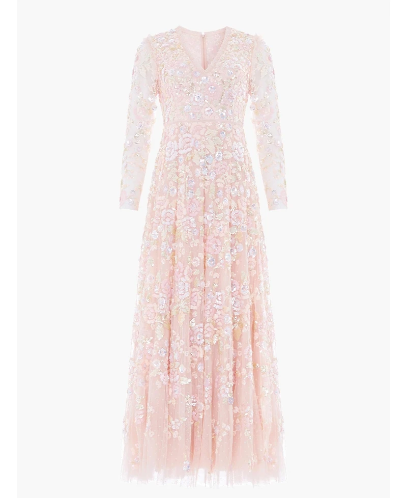 Needle & Thread Women's Sequin Paradise V-Neck Gown