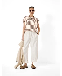 Hush Women's Petra Cotton Relaxed Fit T-shirt