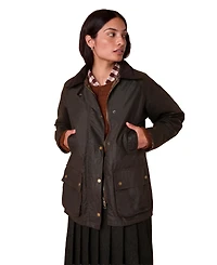 Celtic & Co. Women's Raglan Sleeve Waxed Jacket